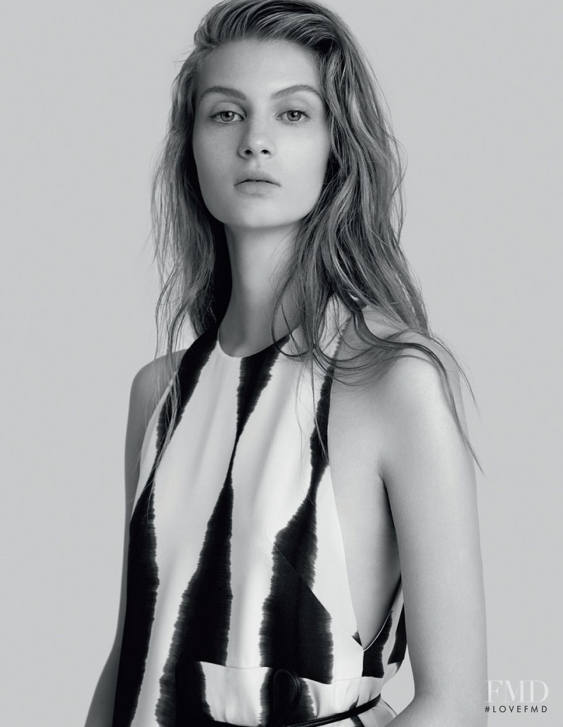 Florence Kosky featured in  the Whistles advertisement for Spring/Summer 2015