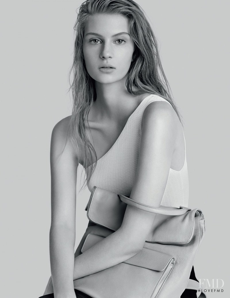 Florence Kosky featured in  the Whistles advertisement for Spring/Summer 2015