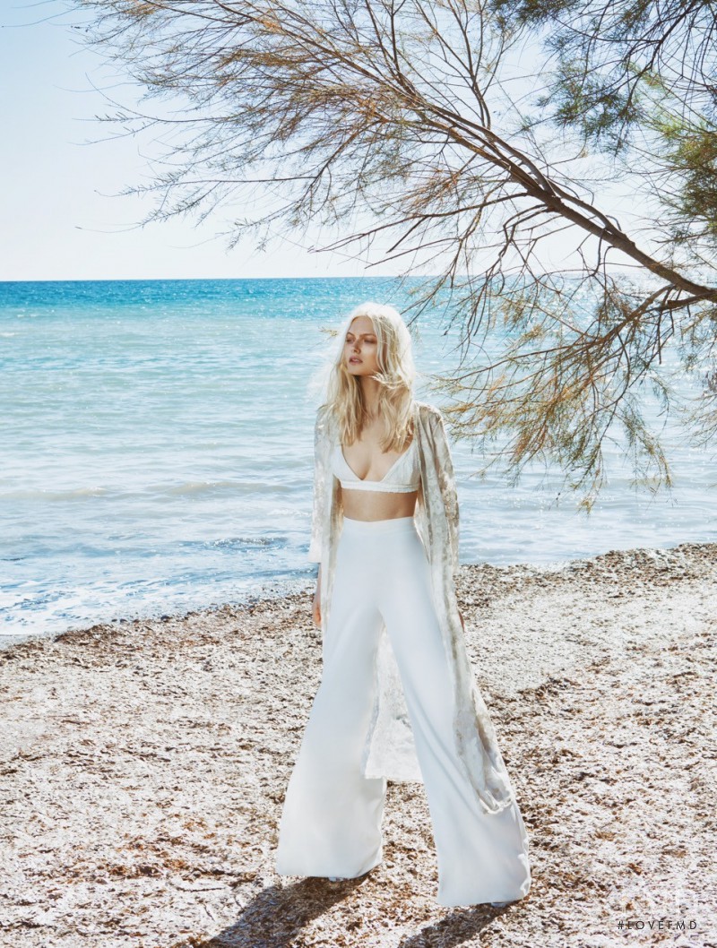 Frederikke Olesen featured in  the Mya Collection advertisement for Spring/Summer 2016