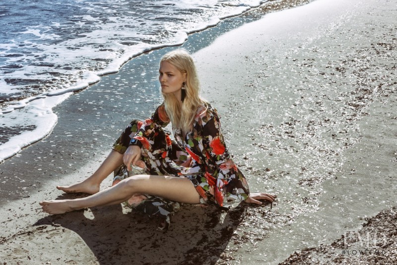 Frederikke Olesen featured in  the Mya Collection advertisement for Spring/Summer 2016