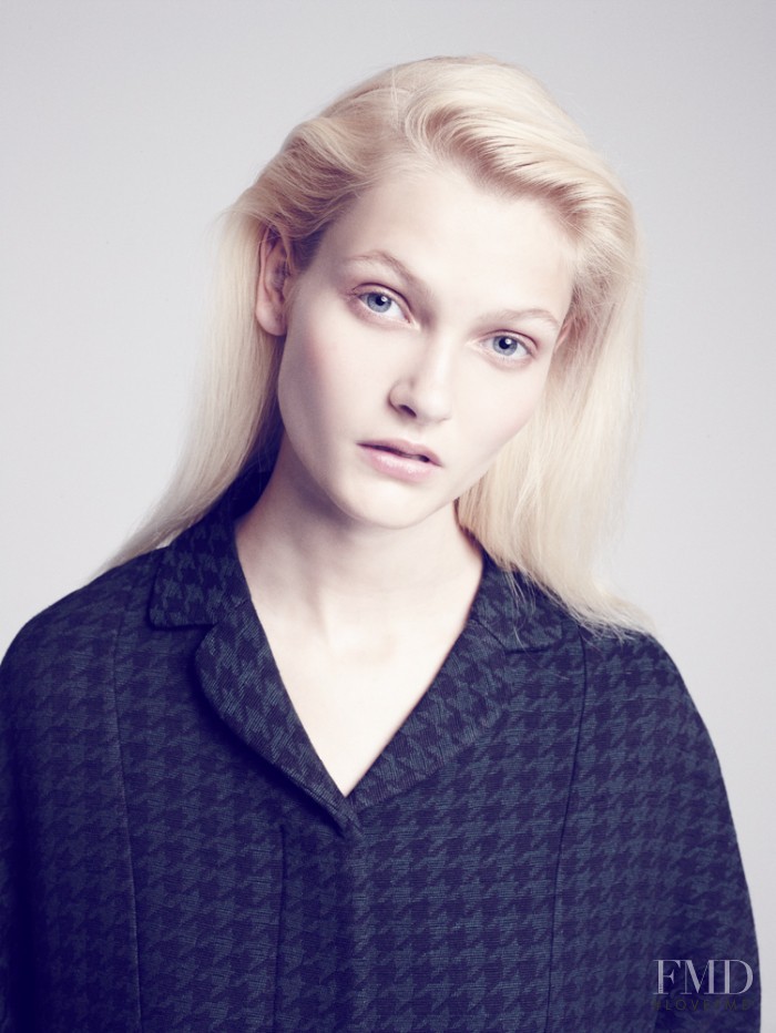 Frederikke Olesen featured in  the Nué Notes fashion show for Spring/Summer 2014