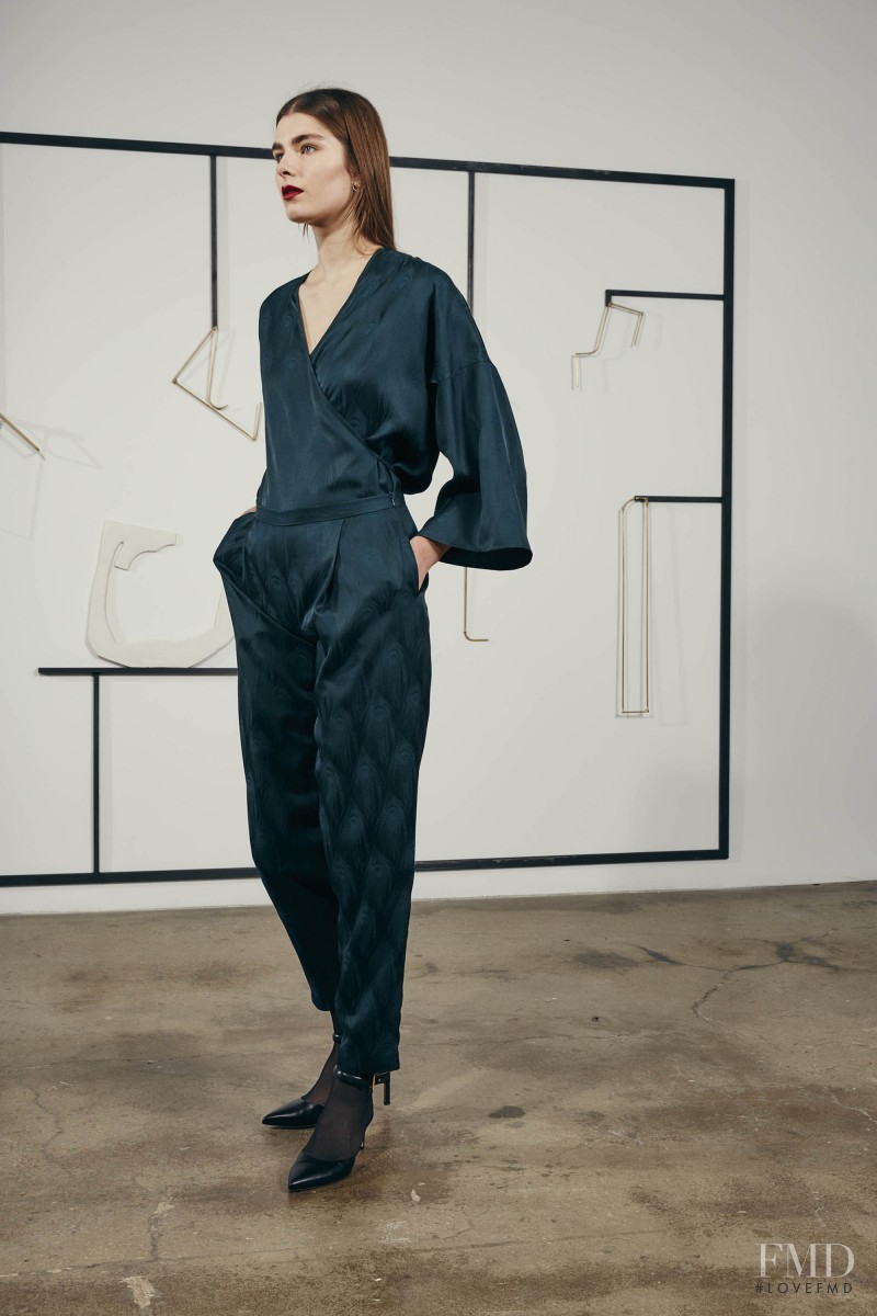 Gaby Loader featured in  the Rosetta Getty lookbook for Pre-Fall 2016