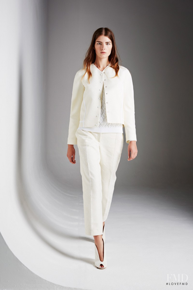 Gaby Loader featured in  the Pringle of Scotland lookbook for Spring/Summer 2014