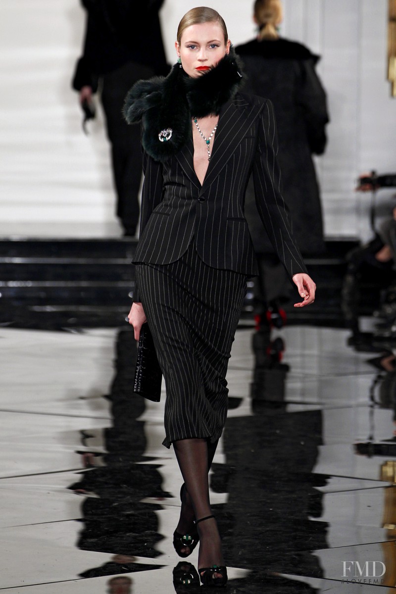 Charlotte di Calypso featured in  the Ralph Lauren Collection fashion show for Autumn/Winter 2011