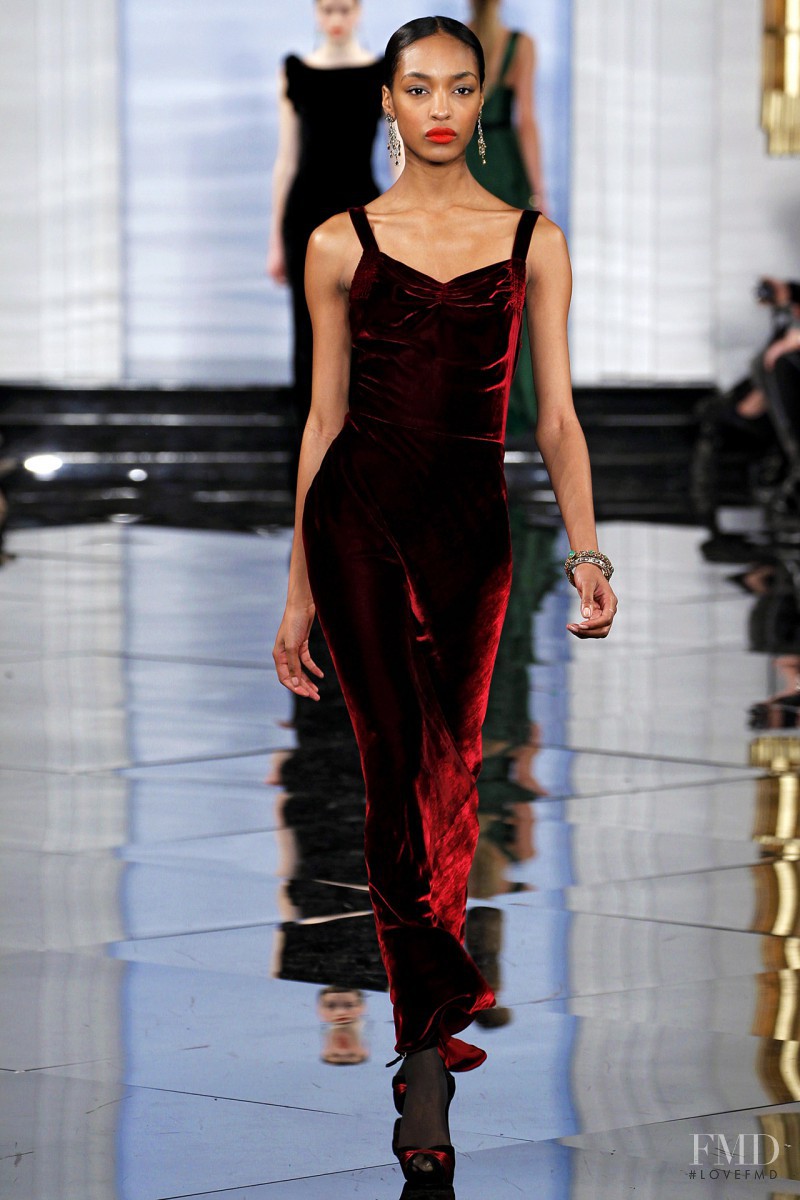 Jourdan Dunn featured in  the Ralph Lauren Collection fashion show for Autumn/Winter 2011