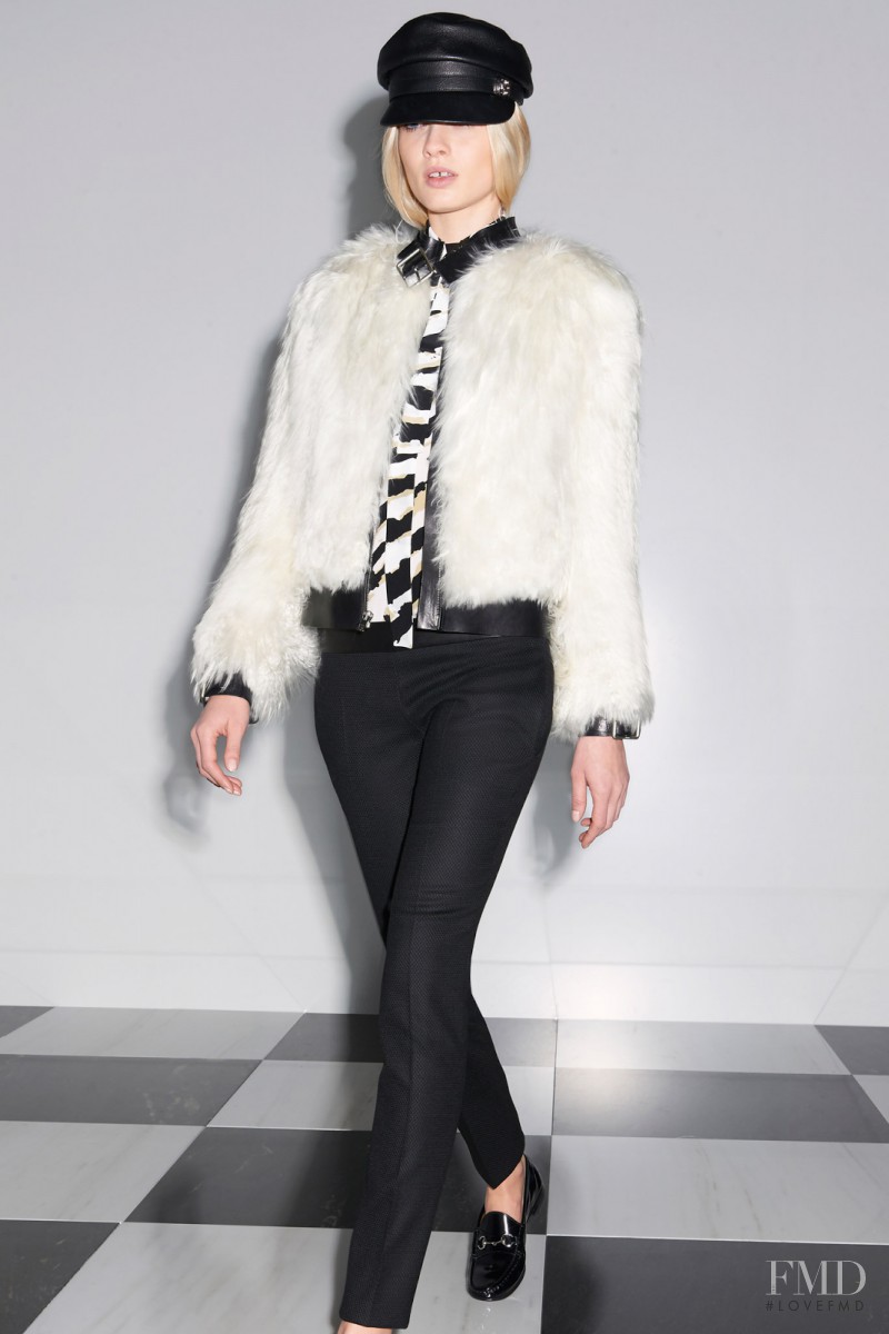 Natalia Siodmiak featured in  the Gucci fashion show for Pre-Fall 2014