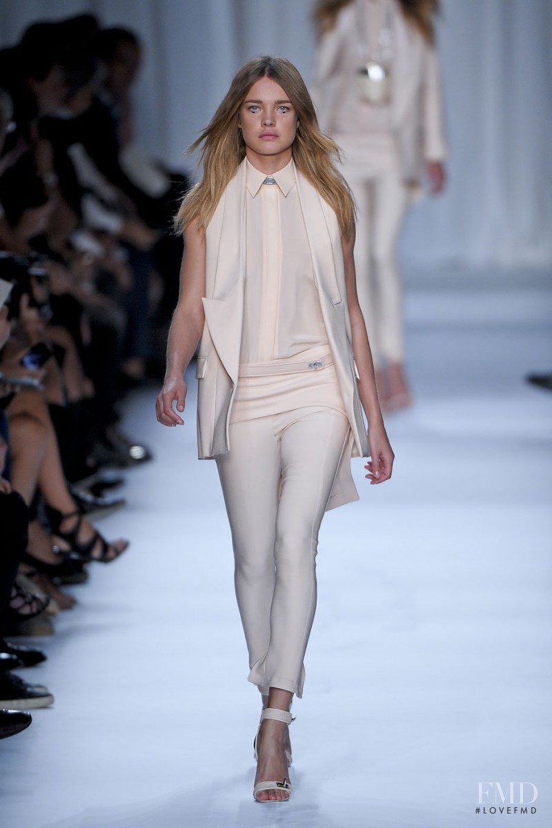 Natalia Vodianova featured in  the Givenchy fashion show for Spring/Summer 2012