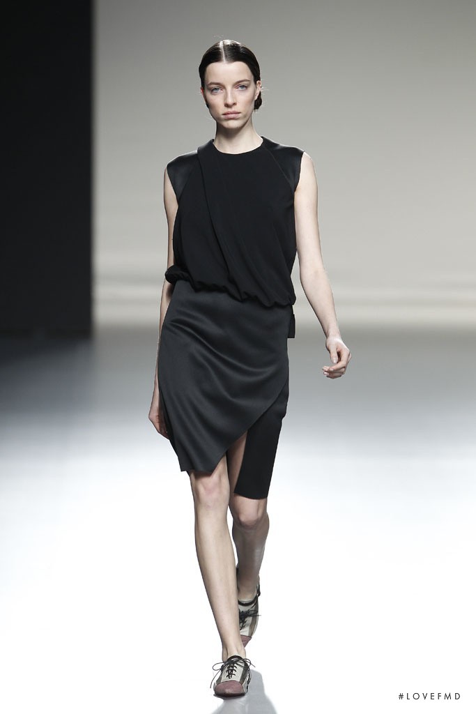 Anna-Maria Nemetz featured in  the Victorio & Lucchino fashion show for Autumn/Winter 2014