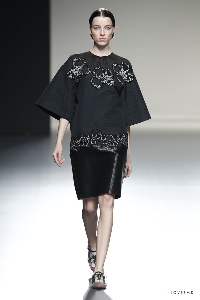 Anna-Maria Nemetz featured in  the Victorio & Lucchino fashion show for Autumn/Winter 2014