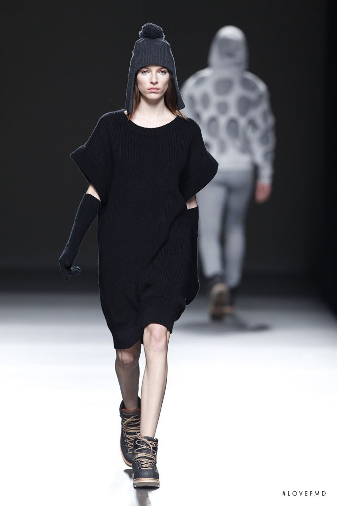 Anna-Maria Nemetz featured in  the Carlos Dï¿½ez fashion show for Autumn/Winter 2014