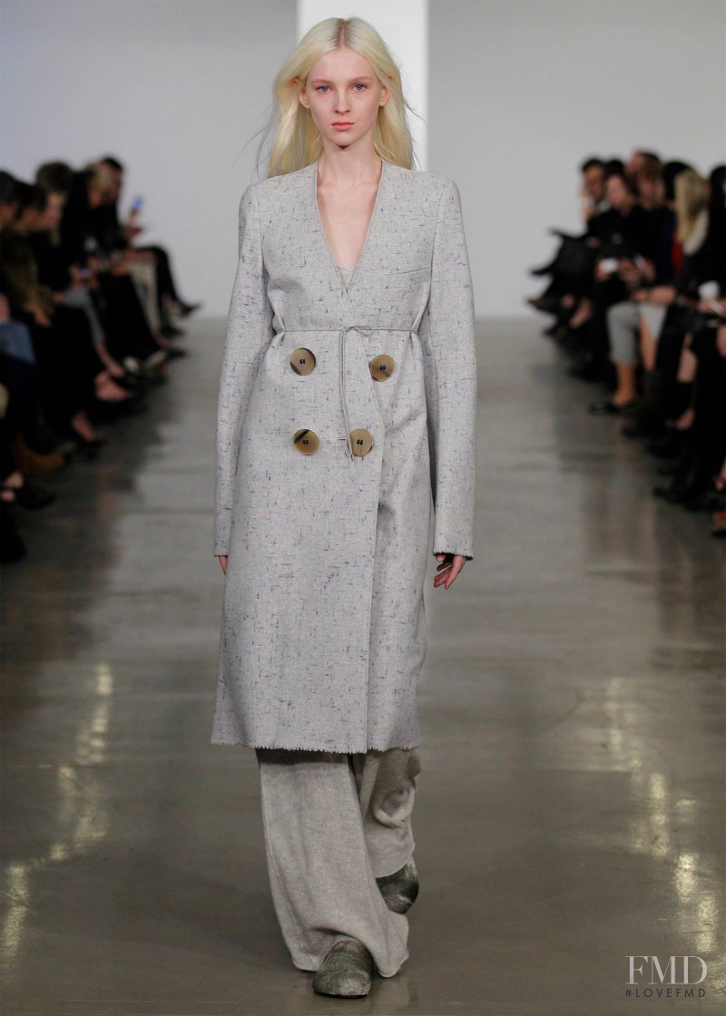 Nastya Sten featured in  the Calvin Klein 205W39NYC fashion show for Pre-Fall 2014