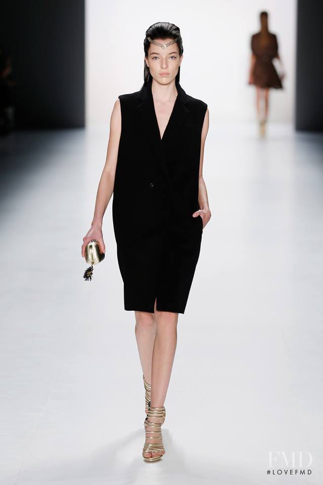 Anna-Maria Nemetz featured in  the Dimitri fashion show for Autumn/Winter 2015