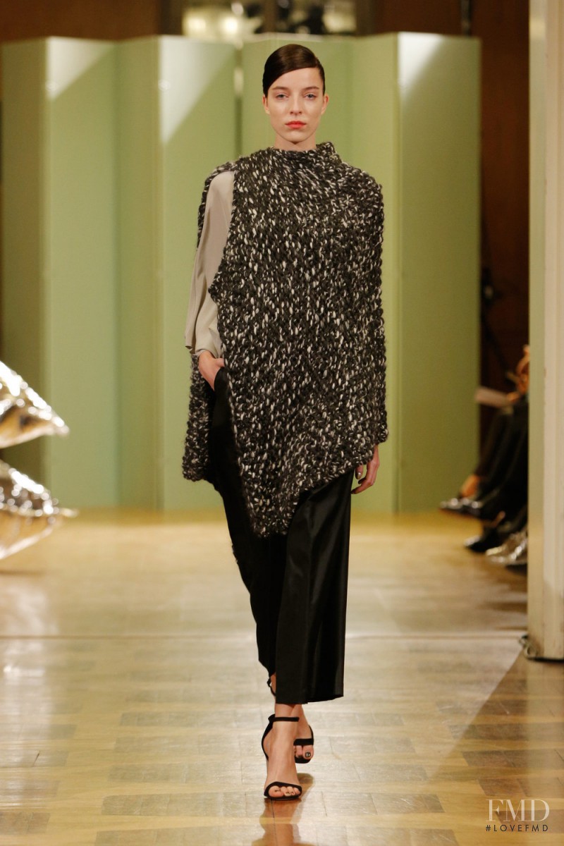 Anna-Maria Nemetz featured in  the Perret Schaad fashion show for Autumn/Winter 2015