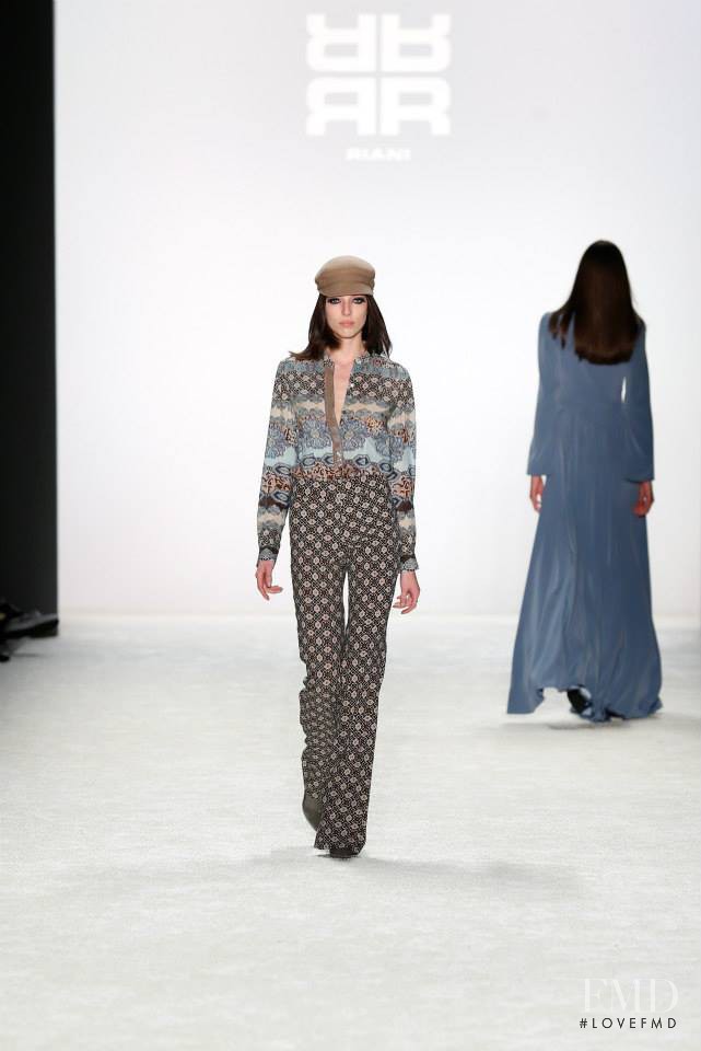 Anna-Maria Nemetz featured in  the Riani fashion show for Autumn/Winter 2015