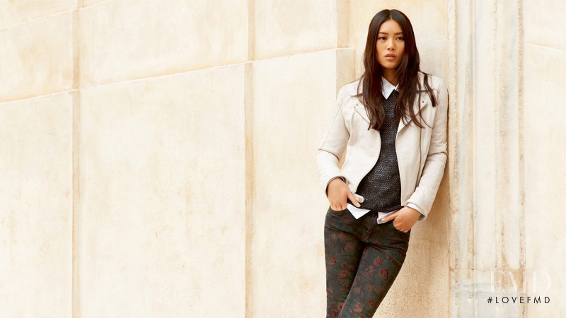 Liu Wen featured in  the Esprit advertisement for Spring 2013