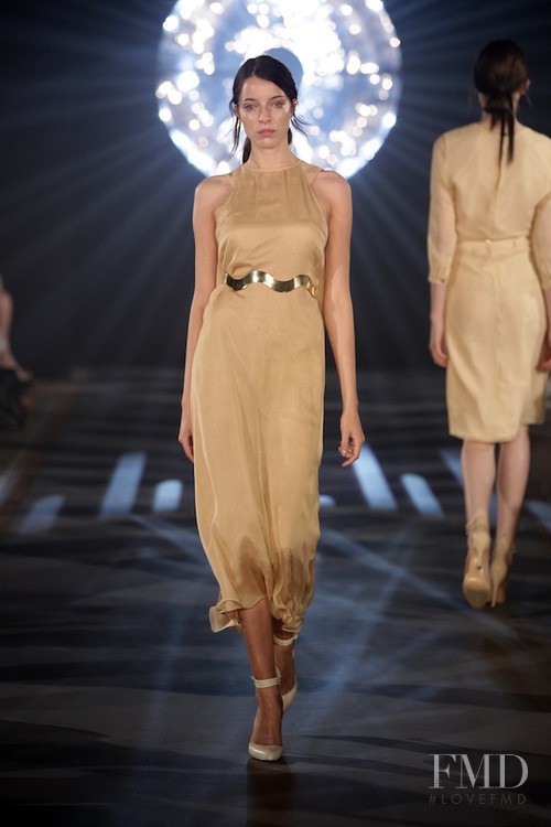 Anna-Maria Nemetz featured in  the Kaviar Gauche fashion show for Spring/Summer 2014