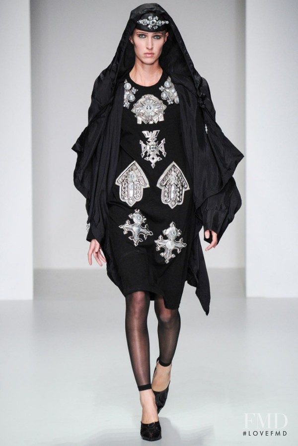 Eveline Rozing featured in  the KTZ fashion show for Spring/Summer 2014