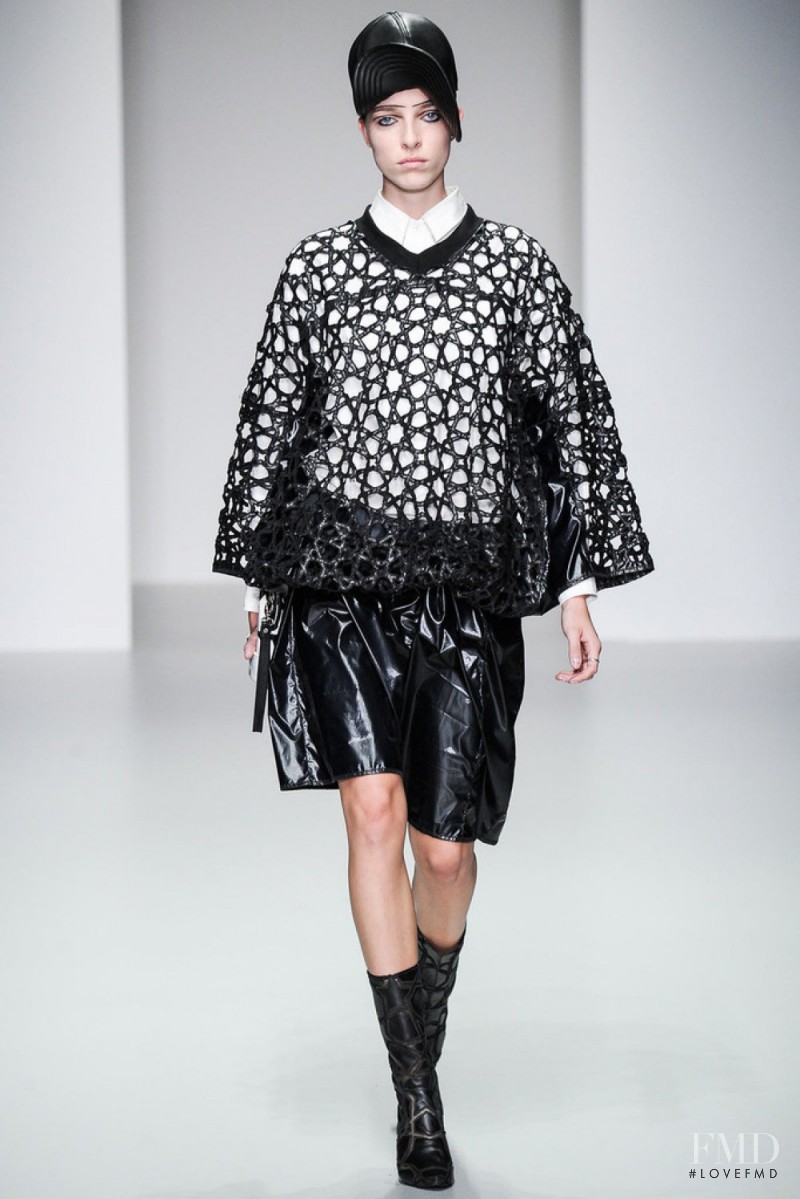 Anna-Maria Nemetz featured in  the KTZ fashion show for Spring/Summer 2014