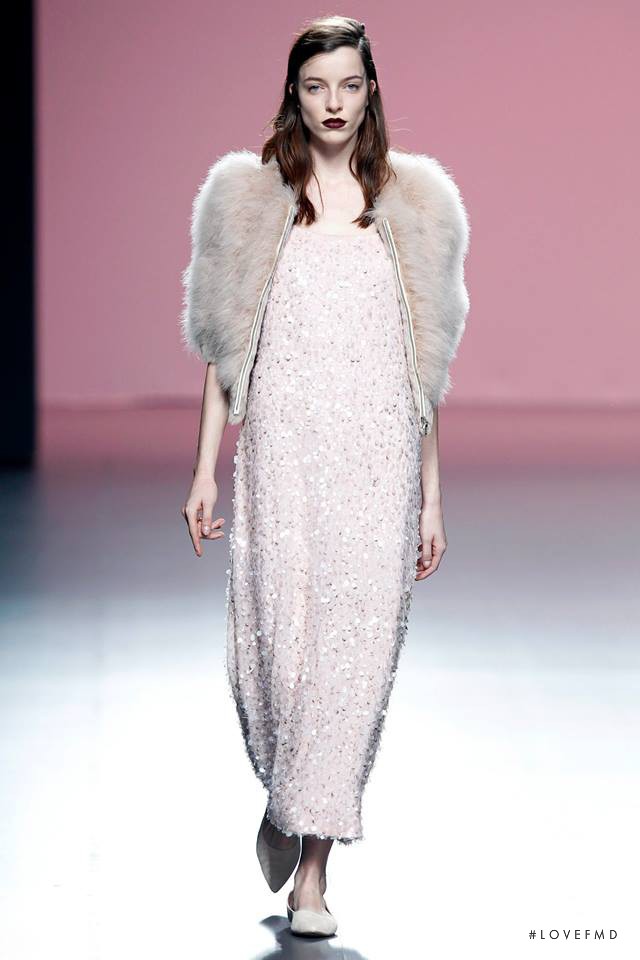 Anna-Maria Nemetz featured in  the Duyos fashion show for Autumn/Winter 2014