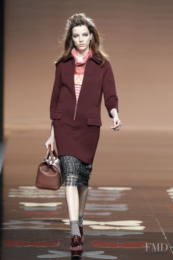 Anna-Maria Nemetz featured in  the Ailanto fashion show for Autumn/Winter 2014