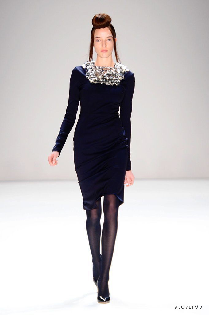 Anna-Maria Nemetz featured in  the Dimitri fashion show for Autumn/Winter 2013