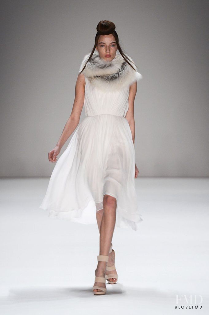 Anna-Maria Nemetz featured in  the Dimitri fashion show for Autumn/Winter 2013