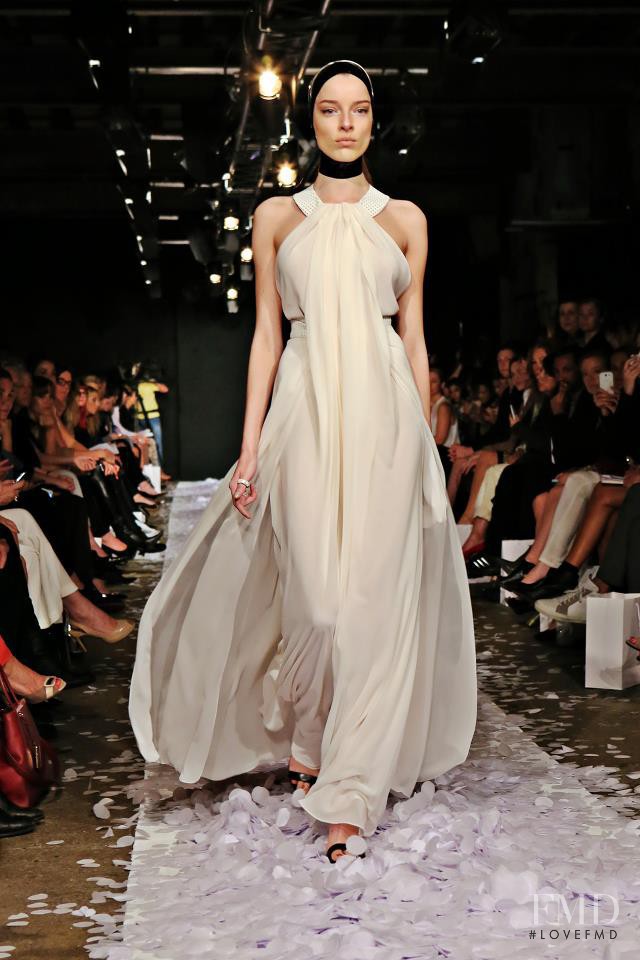 Anna-Maria Nemetz featured in  the Carla Zampatti fashion show for Spring/Summer 2013