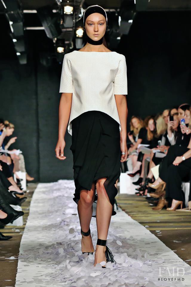 Carla Zampatti fashion show for Spring/Summer 2013