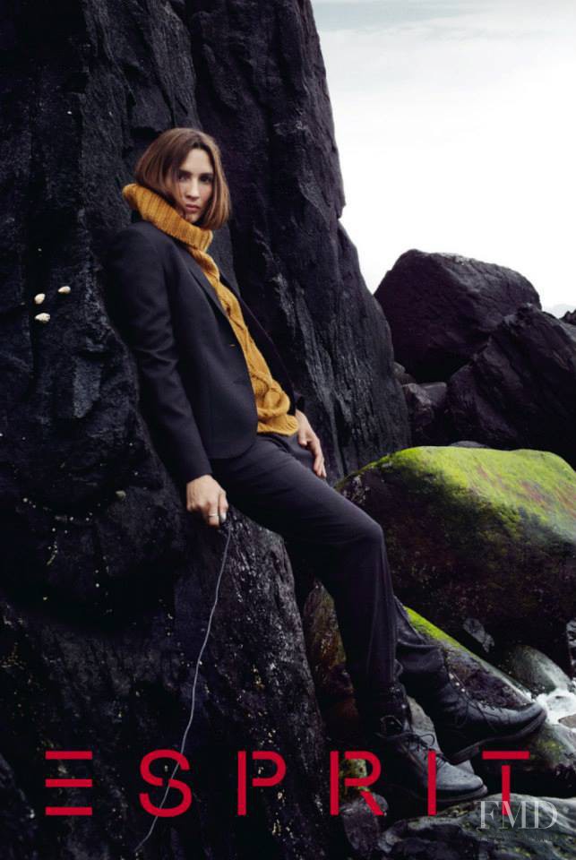 Astrid Muñoz featured in  the Esprit advertisement for Autumn/Winter 2013