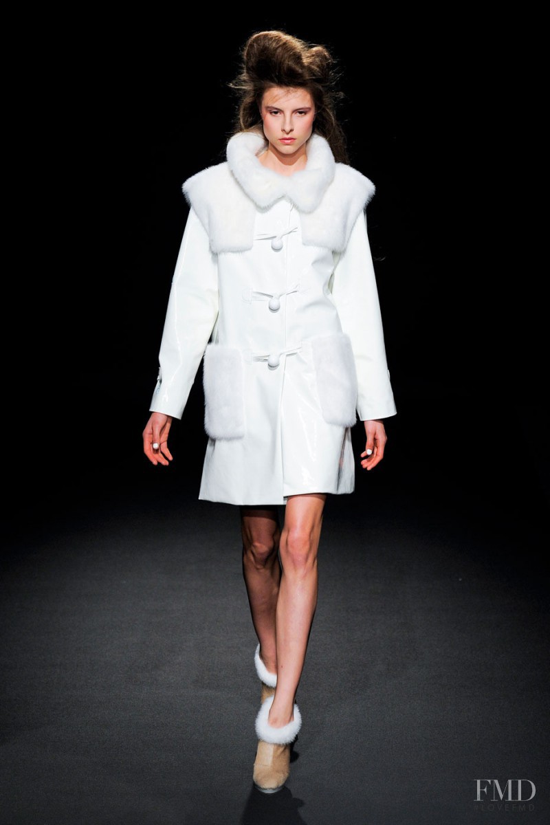 Isaac Lindsay featured in  the Junko Shimada fashion show for Autumn/Winter 2012