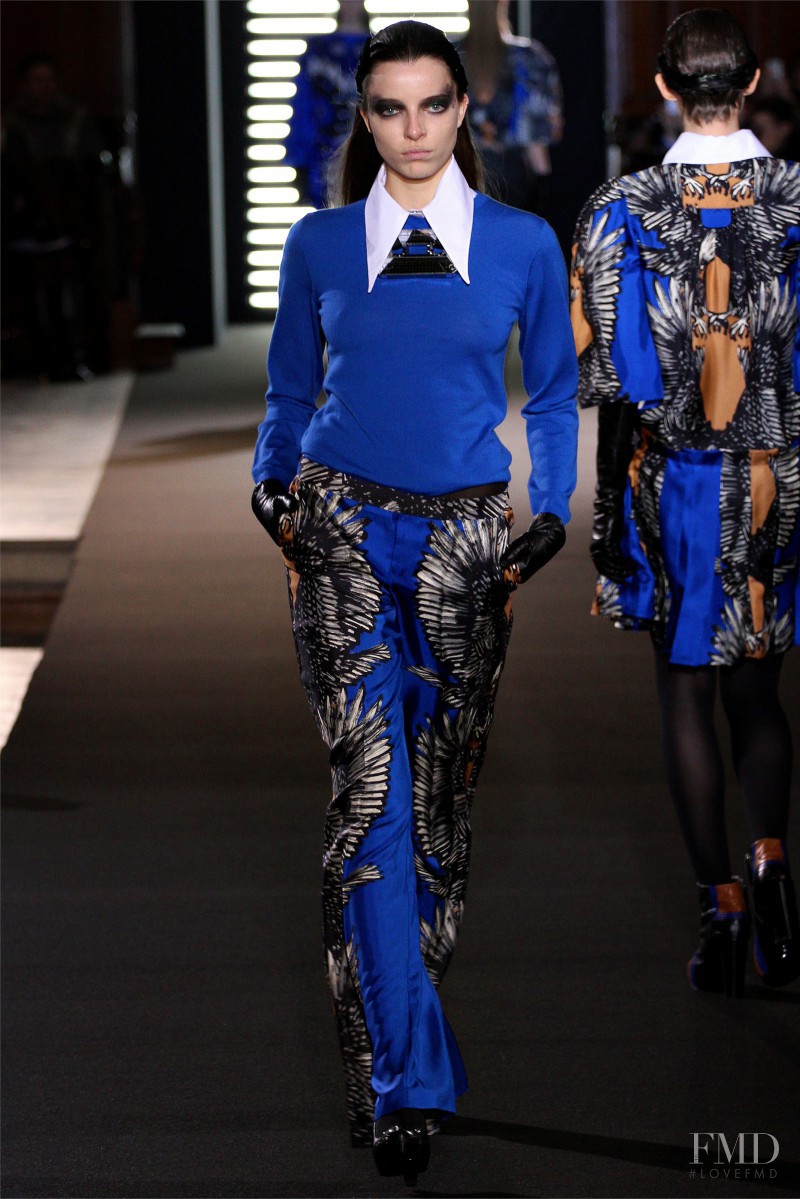 Anna-Maria Nemetz featured in  the Jean-Charles De Castelbajac fashion show for Autumn/Winter 2012