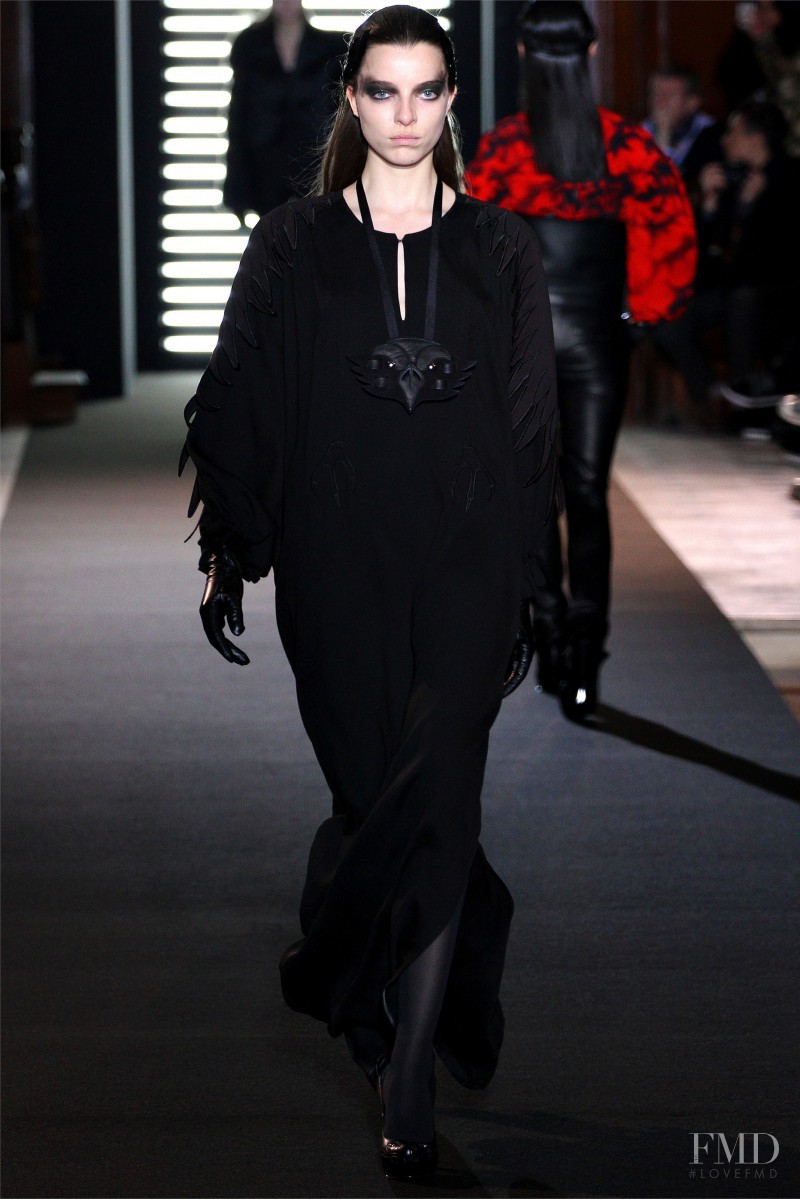Anna-Maria Nemetz featured in  the Jean-Charles De Castelbajac fashion show for Autumn/Winter 2012