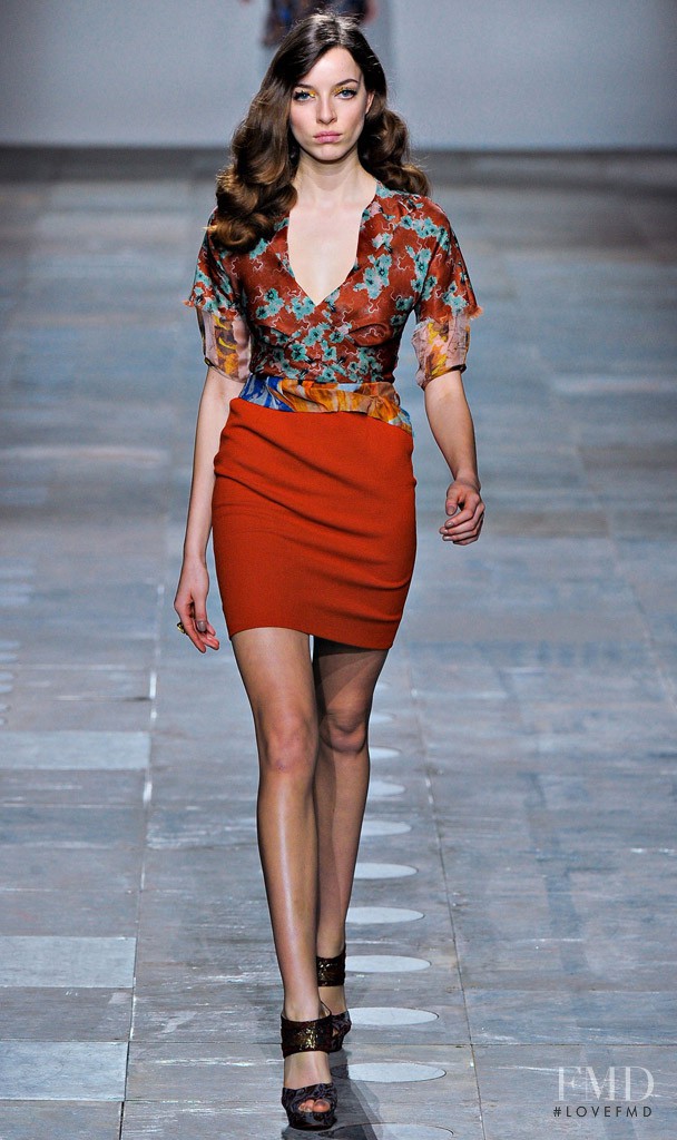 Anna-Maria Nemetz featured in  the Michael van der Ham fashion show for Autumn/Winter 2012