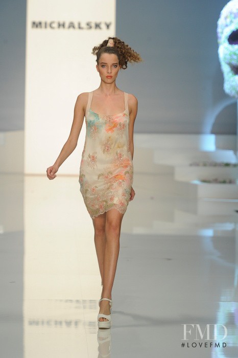 Anna-Maria Nemetz featured in  the Michalsky fashion show for Spring/Summer 2013