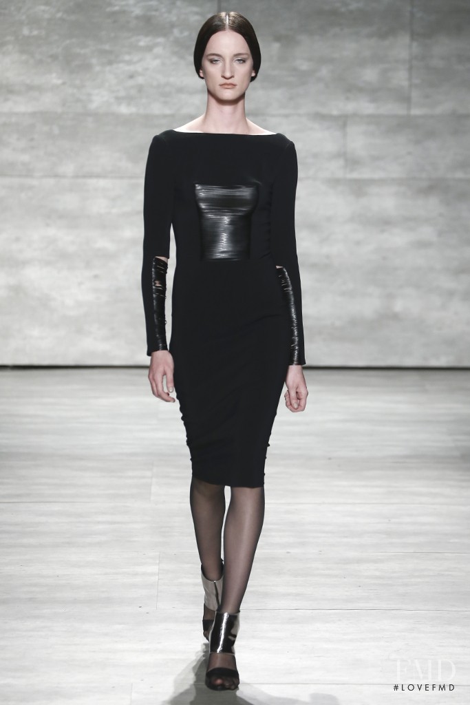 Marina Heiden featured in  the Angel Sanchez fashion show for Autumn/Winter 2014
