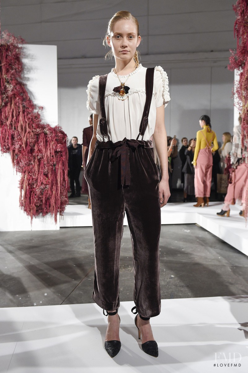 Ulla Johnson fashion show for Autumn/Winter 2016