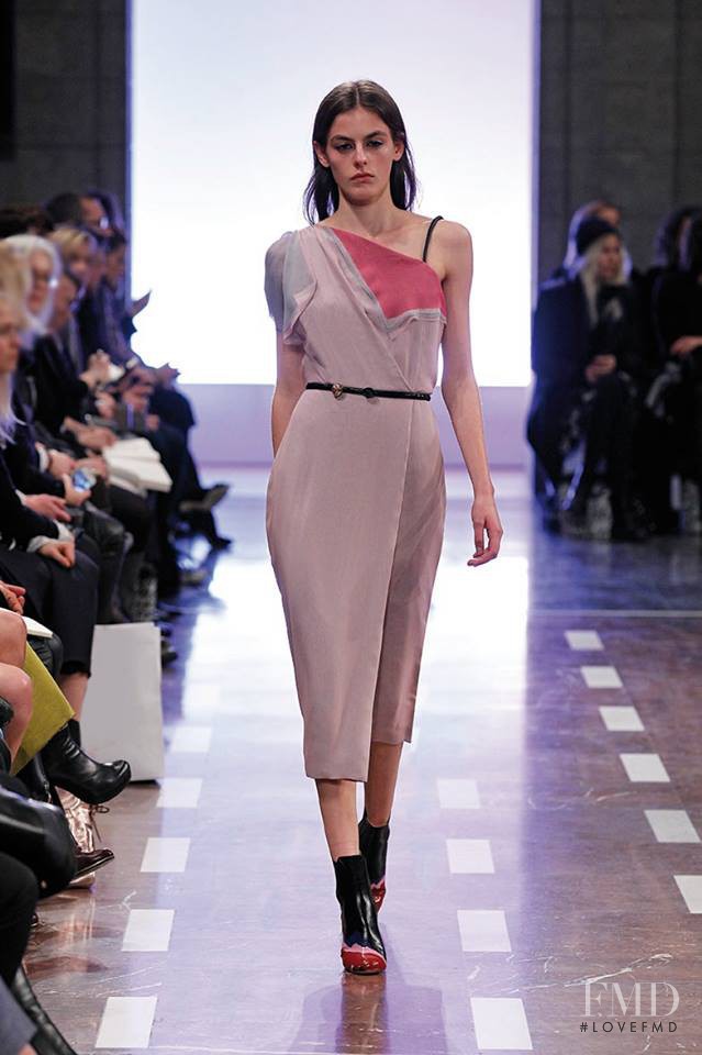 Daria Piotrowiak featured in  the Achtland fashion show for Autumn/Winter 2014