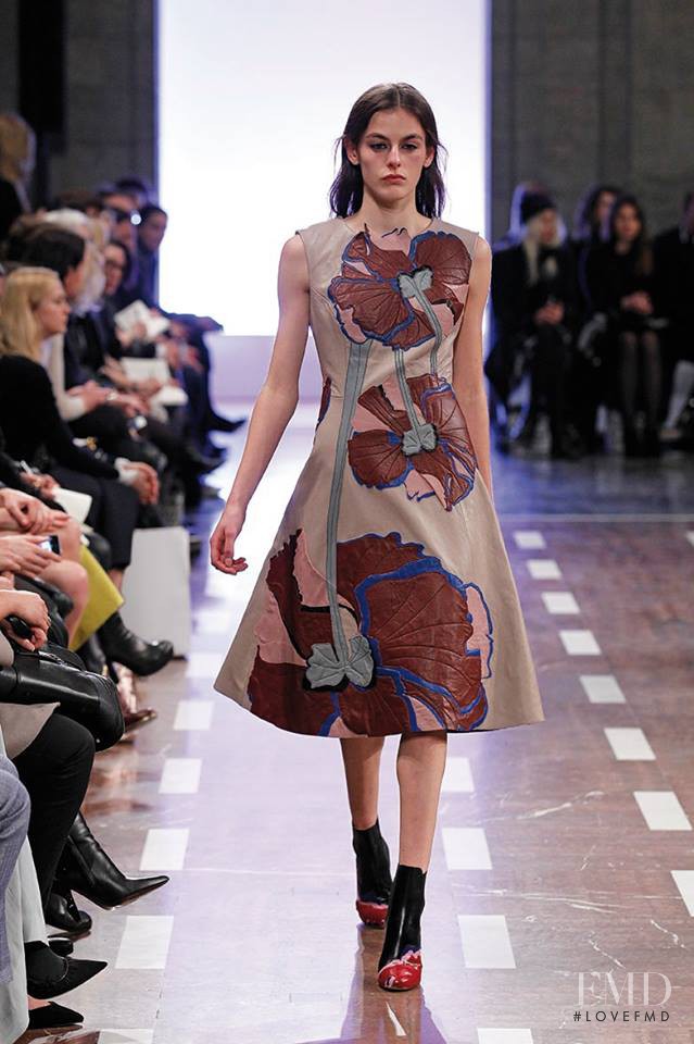 Daria Piotrowiak featured in  the Achtland fashion show for Autumn/Winter 2014