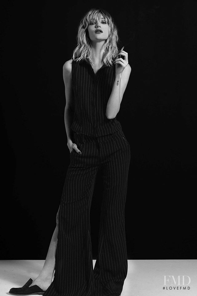 Dana Luz Almada featured in  the Waith lookbook for Spring/Summer 2016