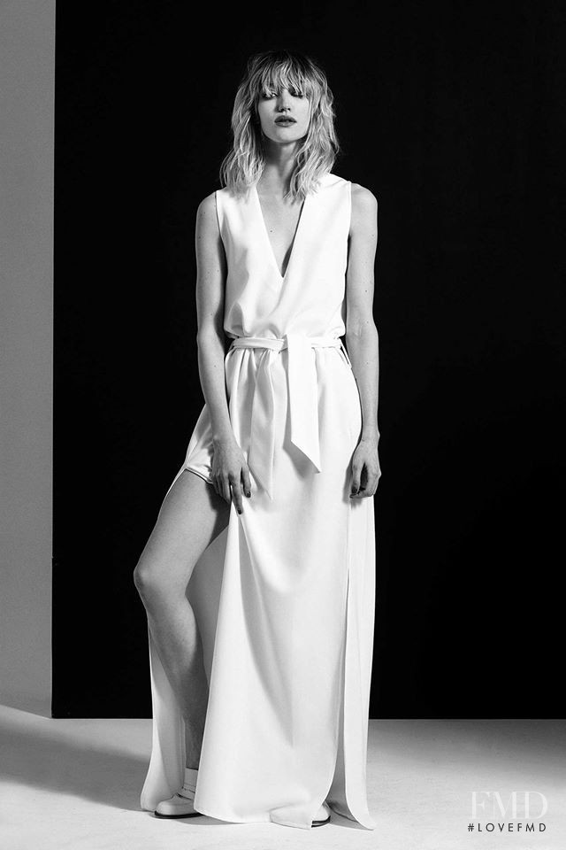 Dana Luz Almada featured in  the Waith lookbook for Spring/Summer 2016