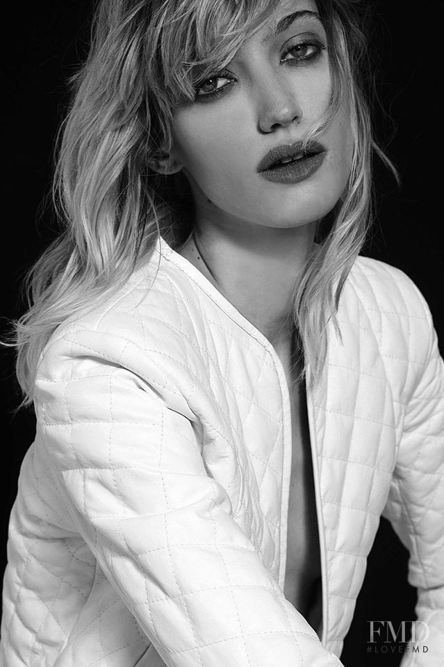 Dana Luz Almada featured in  the Waith lookbook for Spring/Summer 2016