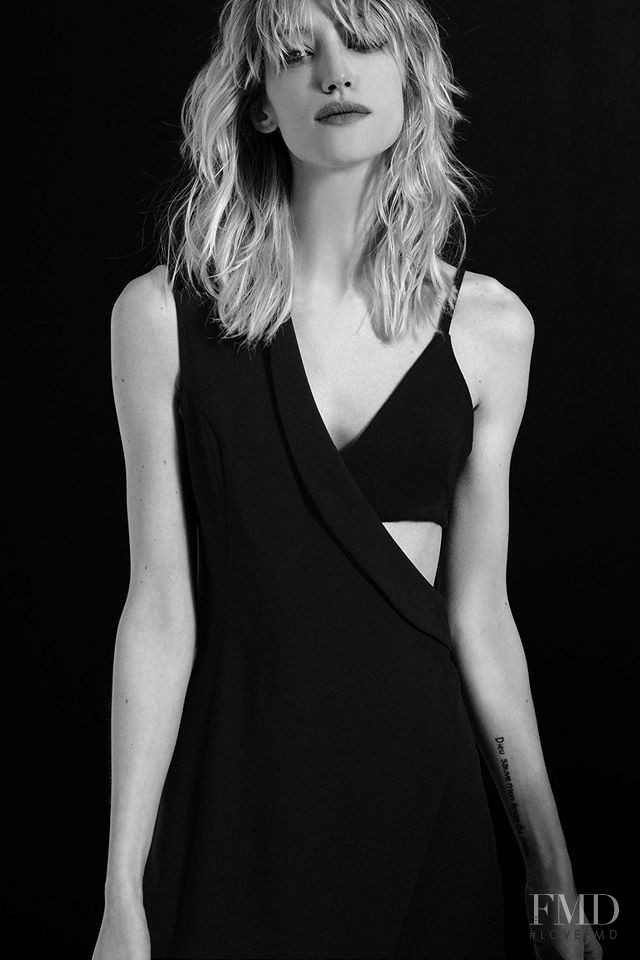 Dana Luz Almada featured in  the Waith lookbook for Spring/Summer 2016