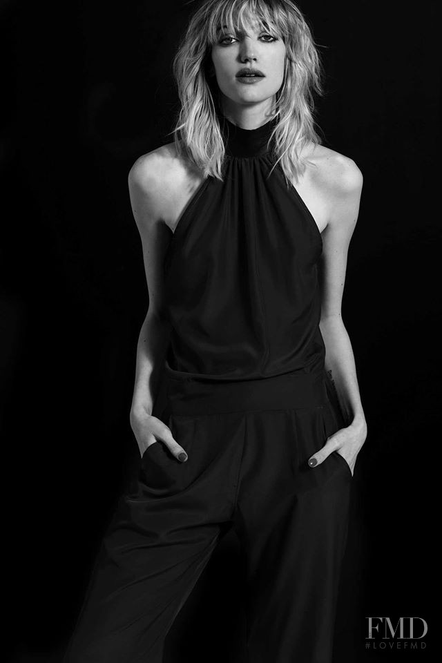 Dana Luz Almada featured in  the Waith lookbook for Spring/Summer 2016