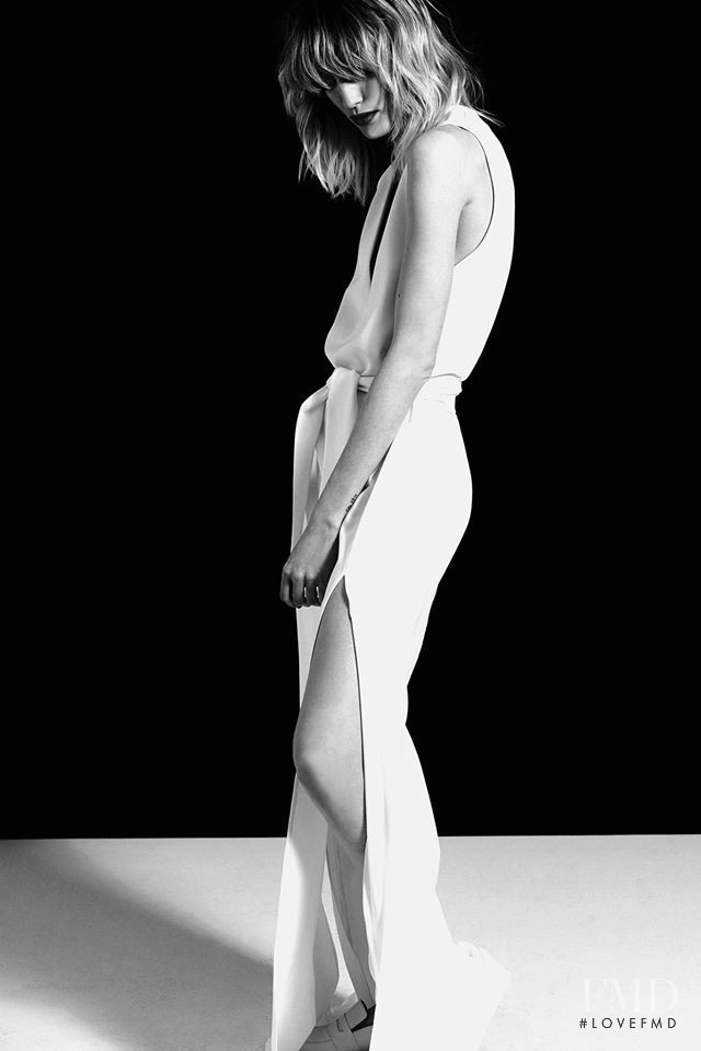 Dana Luz Almada featured in  the Waith lookbook for Spring/Summer 2016