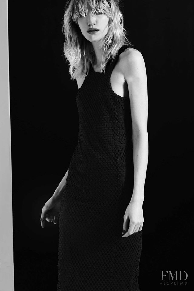 Dana Luz Almada featured in  the Waith lookbook for Spring/Summer 2016