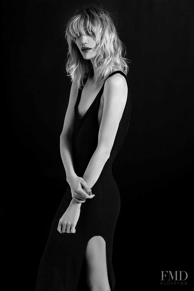 Dana Luz Almada featured in  the Waith lookbook for Spring/Summer 2016