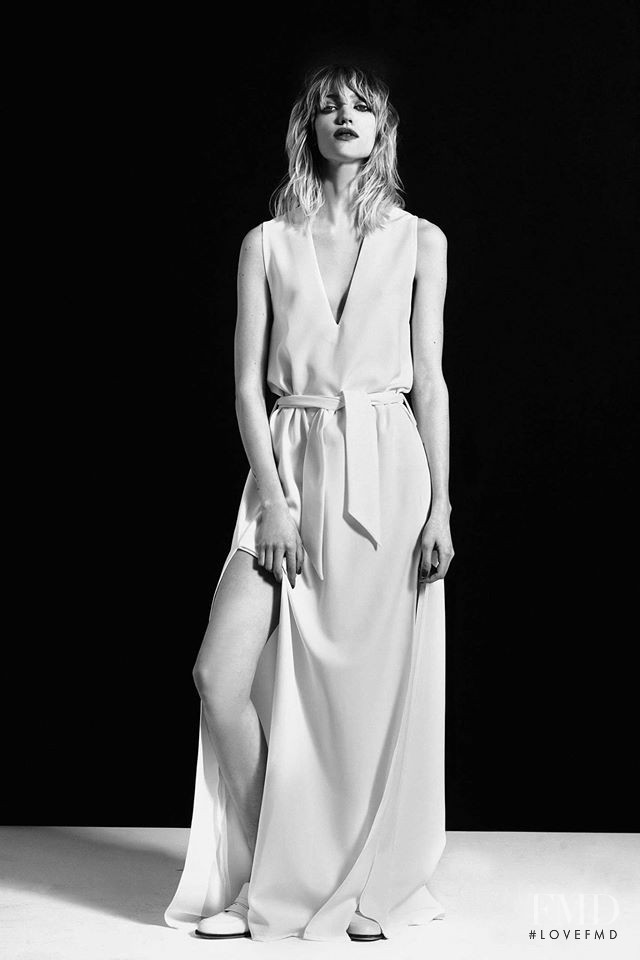 Dana Luz Almada featured in  the Waith lookbook for Spring/Summer 2016