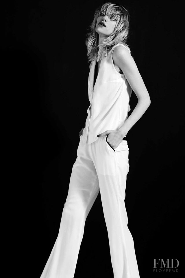 Dana Luz Almada featured in  the Waith lookbook for Spring/Summer 2016