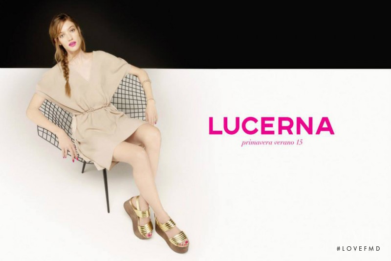 Dana Luz Almada featured in  the Lucerna fashion show for Spring/Summer 2015