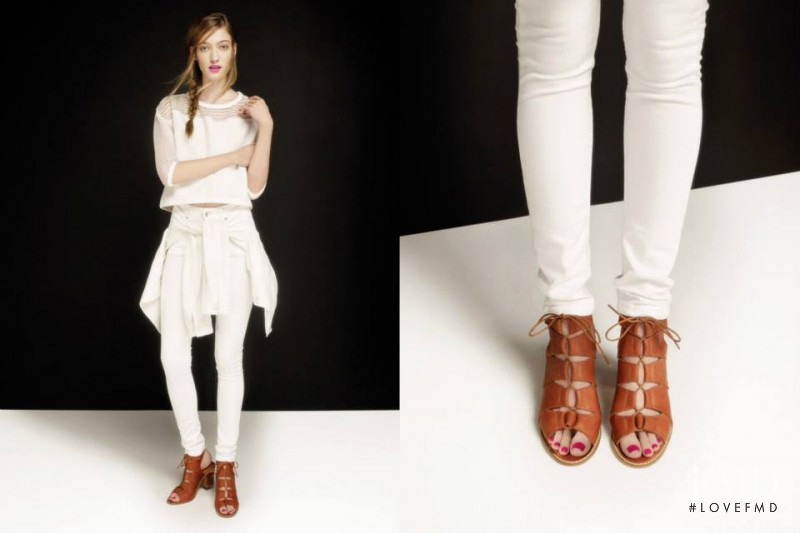 Dana Luz Almada featured in  the Lucerna fashion show for Spring/Summer 2015